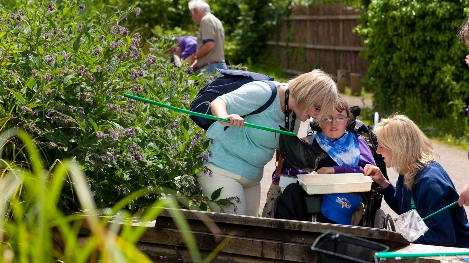 Accessible and Inclusive Slimbridge Wetland Centre credit WWT